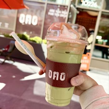OMO Thai Tea - Thai green tea float, 25% sweetness - Bubble Tea Near Me - Bellevue, Washington OMO Thai Tea - Thai green tea float, 25% sweetness - Bubble Tea Near Me - Bellevue, Washington