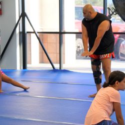 No Surrender Athletics - Our Muay Thai coach Javier instructing a student