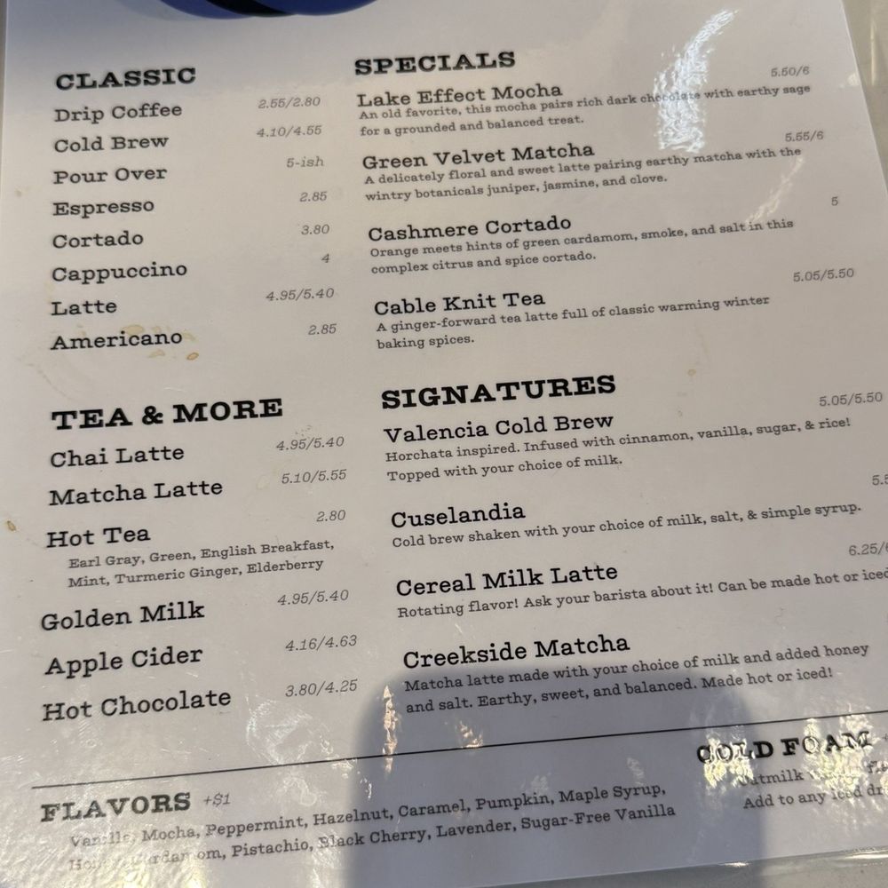Salt City Bar - Menu - Coffee & Tea Near Me - Syracuse, New York Salt City Bar - Menu - Coffee & Tea Near Me - Syracuse, New York