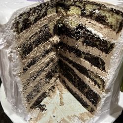 Sunshine's Cakes - Marble cake with chocolate mousse