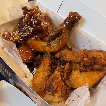 Ttobongee Chicken - Folsom - Combo. We told drums and wings mix but was half a chicken chopped up so it had thighs and breast meat, which is still okay. - Korean Near Me - Folsom, California Ttobongee Chicken - Folsom - Combo. We told drums and wings mix but was half a chicken chopped up so it had thighs and breast meat, which is still okay. - Korean Near Me - Folsom, California