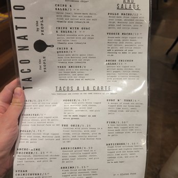 Taco Nation - Menu - Tacos Near Me - Oklahoma City, Oklahoma