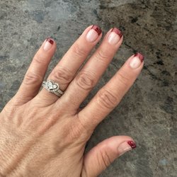 Nails Today - My holiday nails! Love it!!  Amazing service as always!!