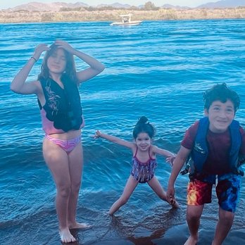 The Cove RV Resort - kiddos having fun in water - RV Parks Near Me - Blythe, California