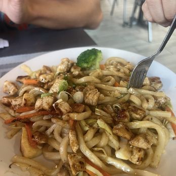 Osaka Sushi Ramen Bento Bubble Tea - 15..Yaki Udon with Chicken - Bubble Tea Near Me - Palm Bay, Florida Osaka Sushi Ramen Bento Bubble Tea - 15..Yaki Udon with Chicken - Bubble Tea Near Me - Palm Bay, Florida