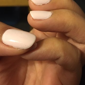 Diamond Nails - Messy top coat and polish - Nail Salons Near Me - Philadelphia, Pennsylvania