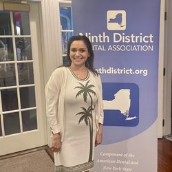 Genevieve Fernandes, BDS DDS - Dr. Genevieve at a Ninth District Dental Association's event.