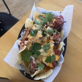 Curry Boys BBQ - Pulled pork nachos - Thai Near Me - San Antonio, Texas Curry Boys BBQ - Pulled pork nachos - Thai Near Me - San Antonio, Texas