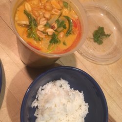 Asian Yummy - Huge helping of massaman curry with chicken!