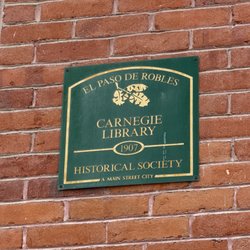 Paso Robles Historical Society Carnegie Library