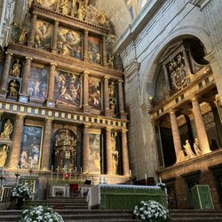 Real Monasterio de San Lorenzo de El Escorial - Basilica main altarpiece