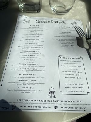 Menu photo 6 Bread & Butterfly Atlanta, GA