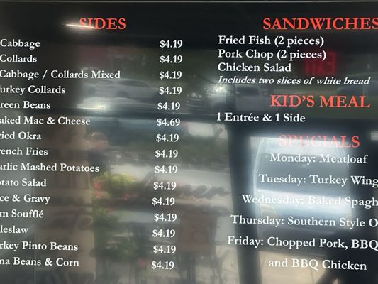 Menu photo 3 Let's Eat Soul Food Durham, NC
