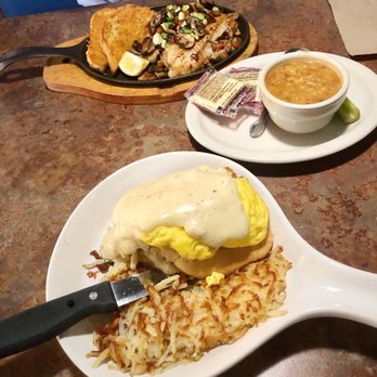Huckleberry's - Tom Scramble [$11.49] and the Catfish Bayou [$12.49] - Breakfast & Brunch Near Me - Roseville, California
