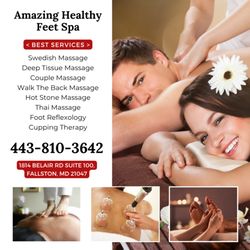 Amazing Healthy Feet Spa - Check out our services and benefits