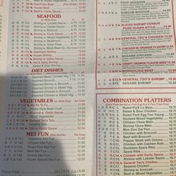 China 1 Wok - Menu