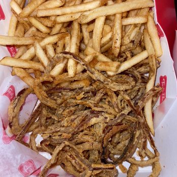 Tasty Burger - 50/50 Fries & Onion Rings - Burgers Near Me - Cambridge, Massachusetts