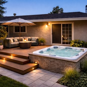 Silva Valley Construction - Luxury Outdoor Living & custom spa deck - General Contractors Near Me - Sacramento, California