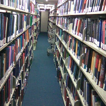 Berkeley Library - Berkeley Library stacks, lower level, TCD - Libraries Near Me - Dublin, D