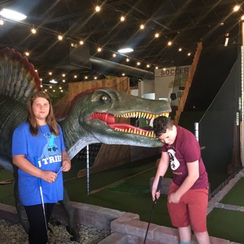 Prehistoric Putt - The hazards are tough out here! - Golf Near Me - Lincoln, Nebraska
