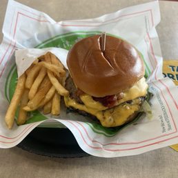 Bacon Boy with fries