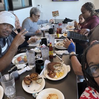 Eggs Up Grill - No one finished their food. - Breakfast & Brunch Near Me - Riverview, Florida