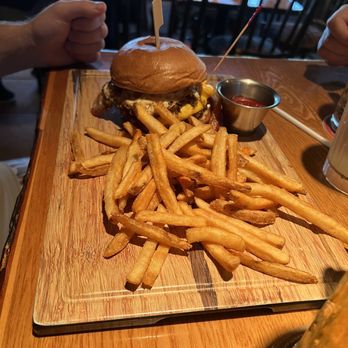 Twin Peaks - the hangover burger - Sports Bars Near Me - Brentwood, Tennessee Twin Peaks - the hangover burger - Sports Bars Near Me - Brentwood, Tennessee