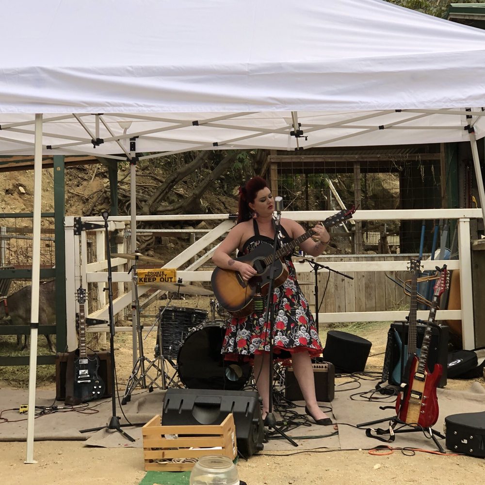Adams' Pack Station - Ashley Kay of Two Smokin' Barrels doing a solo number - Rest Stops Near Me - Arcadia, California Adams' Pack Station - Ashley Kay of Two Smokin' Barrels doing a solo number - Rest Stops Near Me - Arcadia, California