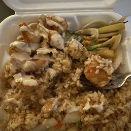 Chicken hibachi to go