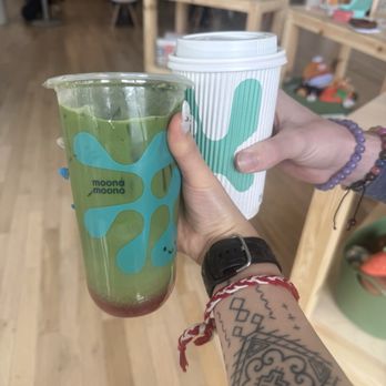 Moona Moono - Strawberry Matcha - Coffee & Tea Near Me - Uptown Minneapolis, Minnesota Moona Moono - Strawberry Matcha - Coffee & Tea Near Me - Uptown Minneapolis, Minnesota
