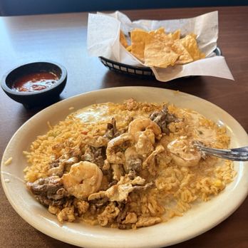 La Terraza - Chicken, Shrimp. Steak cheese and rice. - Mexican Near Me - Benton, Arkansas