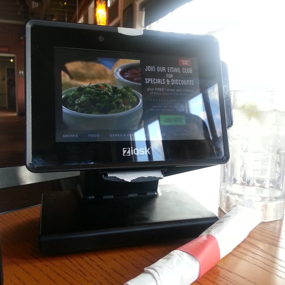 Chili's - The new menu interface at Chili's... It's new to me so it's cool. - Bars Near Me - E Brunswick, New Jersey