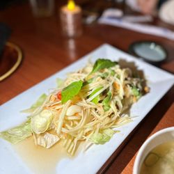 Bangkok Bento Thai kitchen & Sushi Bar - Papaya Salad Fermented Crab