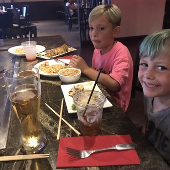 Shogun Restaurant - The boys were satisfied with their food choices - Japanese Near Me - Corona, California Shogun Restaurant - The boys were satisfied with their food choices - Japanese Near Me - Corona, California