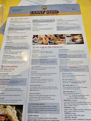 Menu photo 8 Early Bird - West Des Moines West Des Moines, IA Menu photo 8 Early Bird - West Des Moines West Des Moines, IA