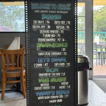 Crack - Today's menu - Burgers Near Me - Long Beach, California Crack - Today's menu - Burgers Near Me - Long Beach, California
