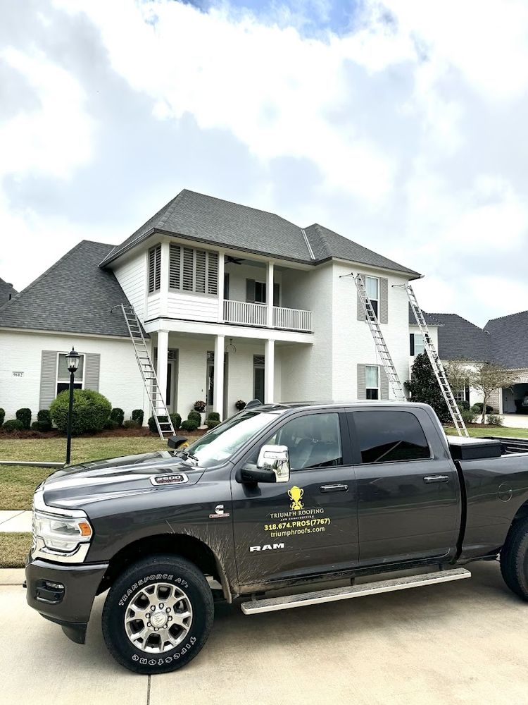 Slide of Triumph Roofing and Construction