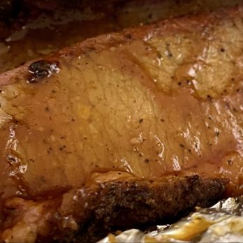 La Verdad Cafe Deli - Brisket in the brisket dinner (2 good size slices of delicious brisket!) - Smokehouse Near Me - Buffalo, New York La Verdad Cafe Deli - Brisket in the brisket dinner (2 good size slices of delicious brisket!) - Smokehouse Near Me - Buffalo, New York