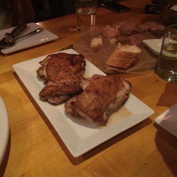 Salty Sow - Pan fried chicken thighs - American Near Me - Austin, Texas