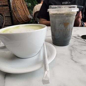 Republik Coffee - Matcha Latte *Organic and dark latte - Coffee & Tea Near Me - Monrovia, California Republik Coffee - Matcha Latte *Organic and dark latte - Coffee & Tea Near Me - Monrovia, California