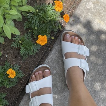 Gloss Nail Bar - Post mint mojito pedicure and French nails - Nail Salons Near Me - Houston, Texas