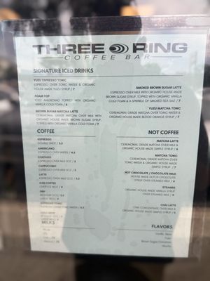 Menu photo 2 Three Ring Coffee Corona, CA Menu photo 2 Three Ring Coffee Corona, CA