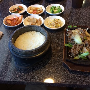 Stone Korean Restaurant - Beef bulgogi. Very good. Sides are ok. Overall good!! - Korean Near Me - Redmond, Washington