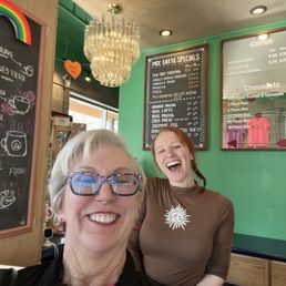 Checking in with the barista Dania! Checking in with the barista Dania!