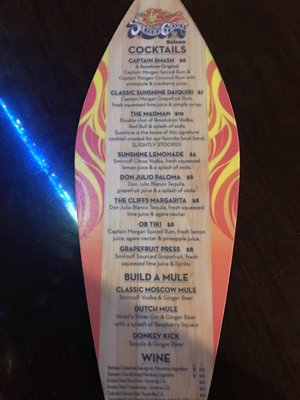 Menu photo 4 Sunshine Company Saloon San Diego, CA Menu photo 4 Sunshine Company Saloon San Diego, CA