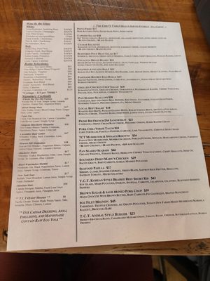 Menu photo 1 The Chef's Table Rocklin, CA Menu photo 1 The Chef's Table Rocklin, CA