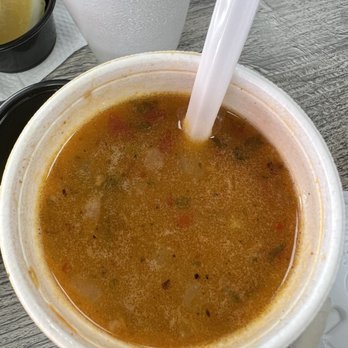 Tijuana's Tacos - Free bean soup. - Mexican Near Me - Moreno Valley, California