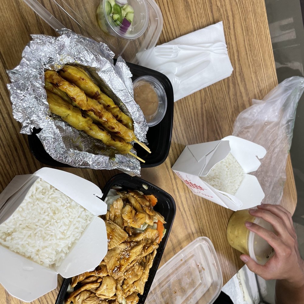Thai Pepper - 42. Teriyaki Chicken 3. Chicken Satay 52. Yellow Curry - Thai Near Me - Huntington Beach, California Thai Pepper - 42. Teriyaki Chicken 3. Chicken Satay 52. Yellow Curry - Thai Near Me - Huntington Beach, California