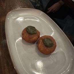 Amuse-bouche - from the kitchen Amuse-bouche - from the kitchen