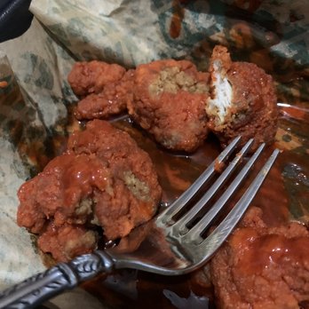 Wingstop - Close up of burnt cold shriveled wings. - Chicken Wings Near Me - San Bernardino, California Wingstop - Close up of burnt cold shriveled wings. - Chicken Wings Near Me - San Bernardino, California